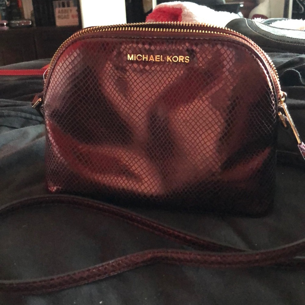 Purple and gold NEW WITH TAGS Cross Body Bag